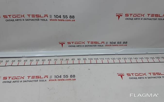 1012217-00-G ppsw Einstiegsleiste, rechts dekorativ (Kunststoff) PPSW Tesla Modell S, Mode