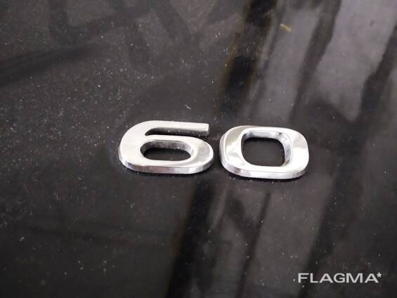 1016271-00-B Emblem "60" für den Kofferraumdeckel Tesla Modell S 1016271-00-B