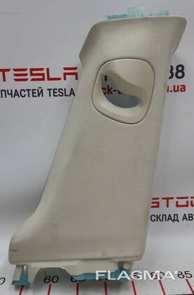 11021613-01-A Säulenverkleidung B oben rechts weißes Textil Tesla Modell S, Modell S REST