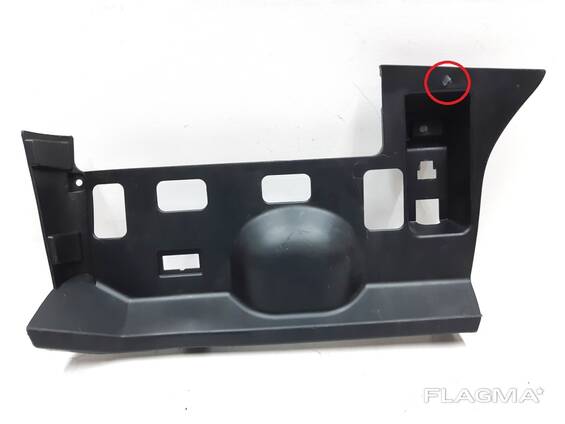 26007716-00-C x Overlay, untere Instrumententafel, rechts, beschädigtes Tesla-Modell S, Mo