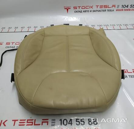 AG131010TN Beheizter Beifahrersitz unterer Teil PREM TAN Tesla Modell S 1013123-03-B