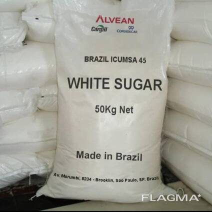 Best Refined Sugar Icumsa 45 White/Brown Refined Brazilian ICUMSA 45 Sugar