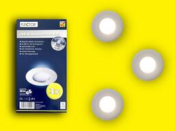 Flector светодиодные лампы встраиваемые светильники опт сток из Германии