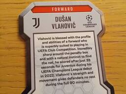 Fun topps karten dušan vlahović champions league