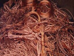 High-quality 99.99% Pure Copper Wire Scrap for Recycling and Processing with Bulk Sale