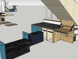 Interior design, furniture production, 3-D modeling and visualization of interiors - фото 7