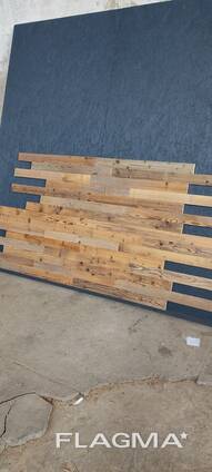 Lamella with original reclaimed wood