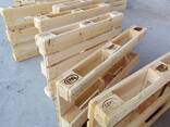 Quality Hard Wood 4 way wooden Euro Pallet - фото 1