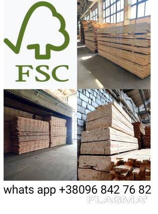 We sell sawn timber FSC